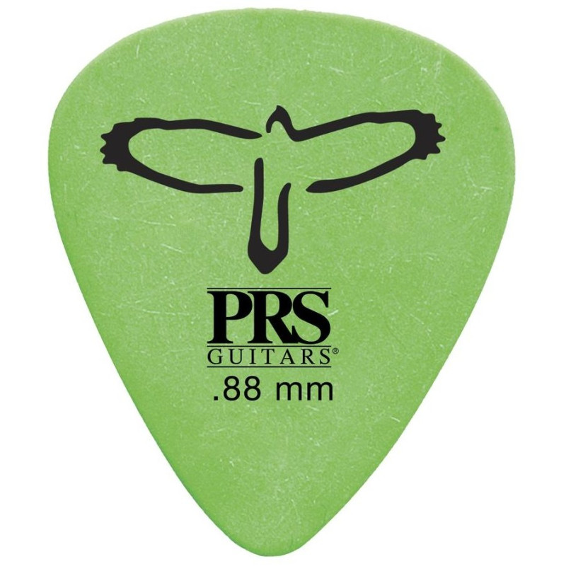 PRS Delrin Picks, Green 0.88 mm
