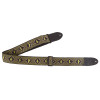 PRS Jacquard Hootenanny Guitar Strap, Yellow & Black Birds