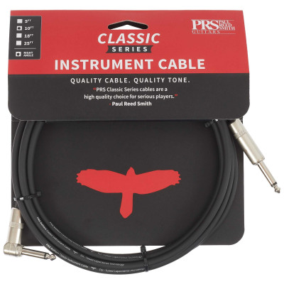PRS Classic Instrument Cable 10' Angled