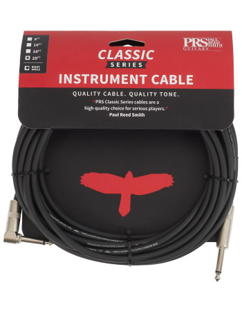 PRS Classic Instrument Cable 25' Angled