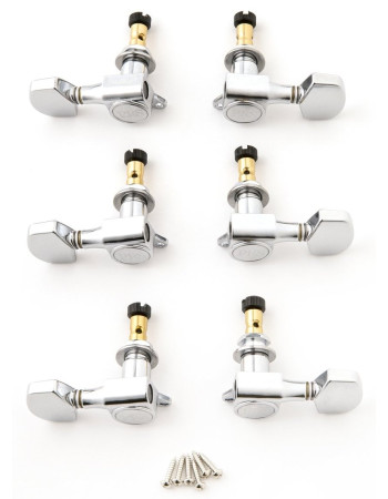 PRS SE LockingTuners, Set of Six, Chrome