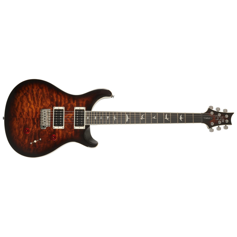 PRS SE Custom 24 Black Gold Sunburst