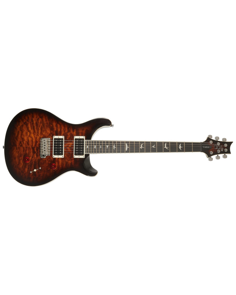PRS SE Custom 24 Black Gold Sunburst