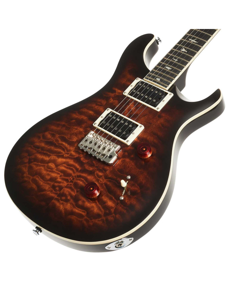 PRS SE Custom 24 Black Gold Sunburst