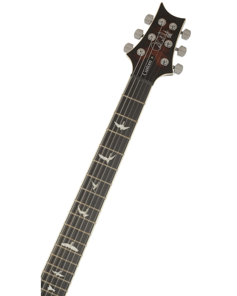 PRS SE Custom 24 Black Gold Sunburst