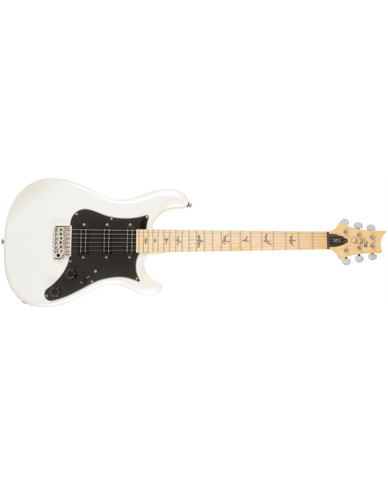 PRS SE NF3 M Pearl White