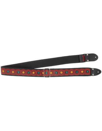 PRS 2” Deluxe Retro Strap, Blue Birds, Custom Jacquard