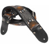 PRS 2” Deluxe Retro Strap, Beige Birds, Custom Jacquard