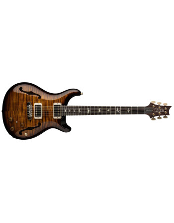 PRS Hollowbody II Piezo Black Gold Wraparound Burst