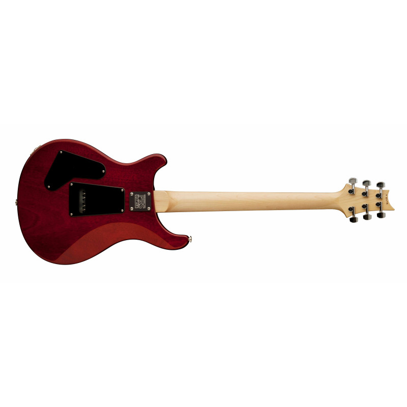 PRS CE 24 Semi-Hollow Fire Red Burst