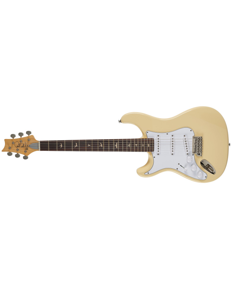 PRS SE Silver Sky LH RW Moon White