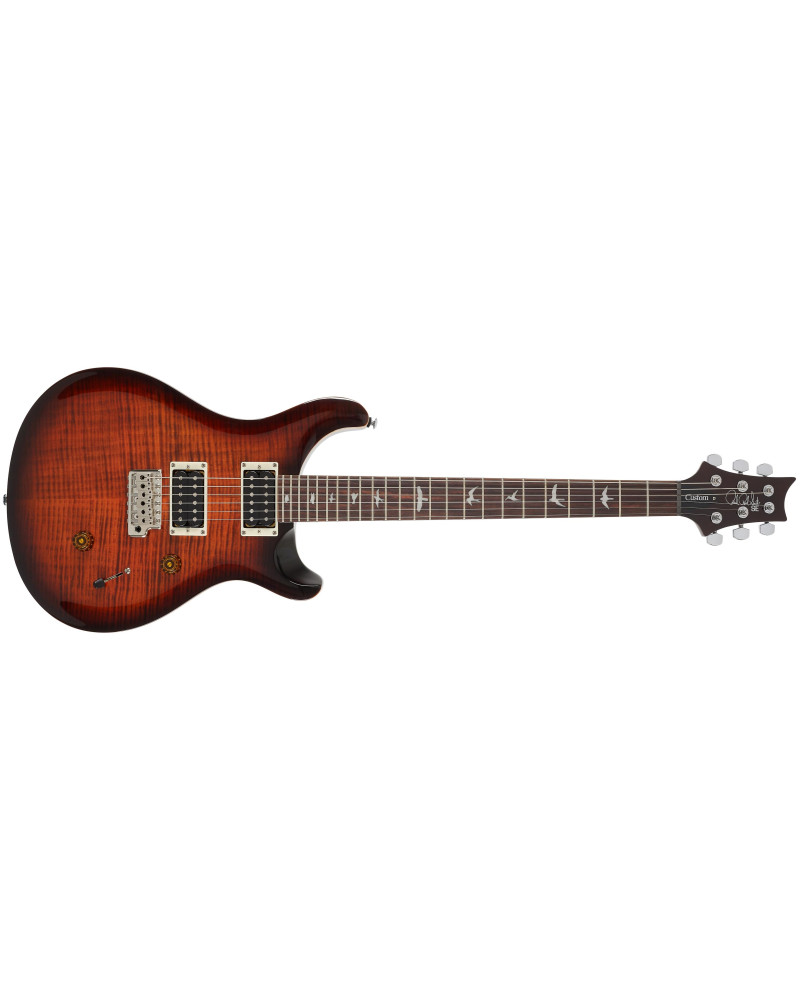 PRS SE Custom 24 Orange Tiger Smokeburst