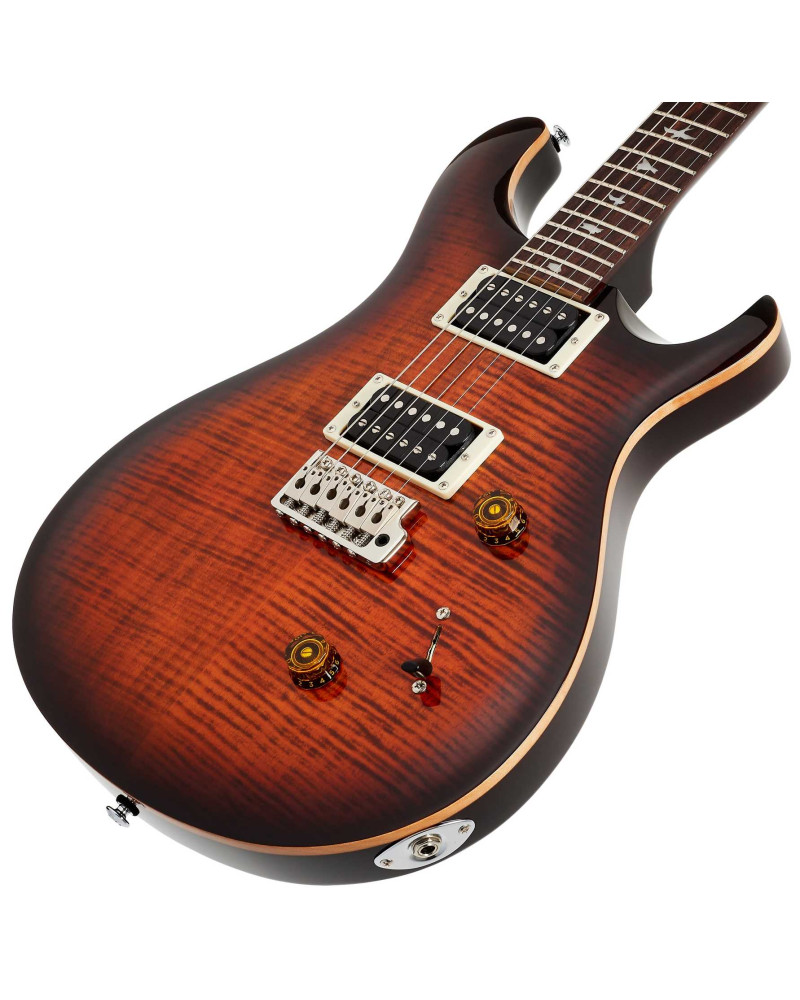 PRS SE Custom 24 Orange Tiger Smokeburst
