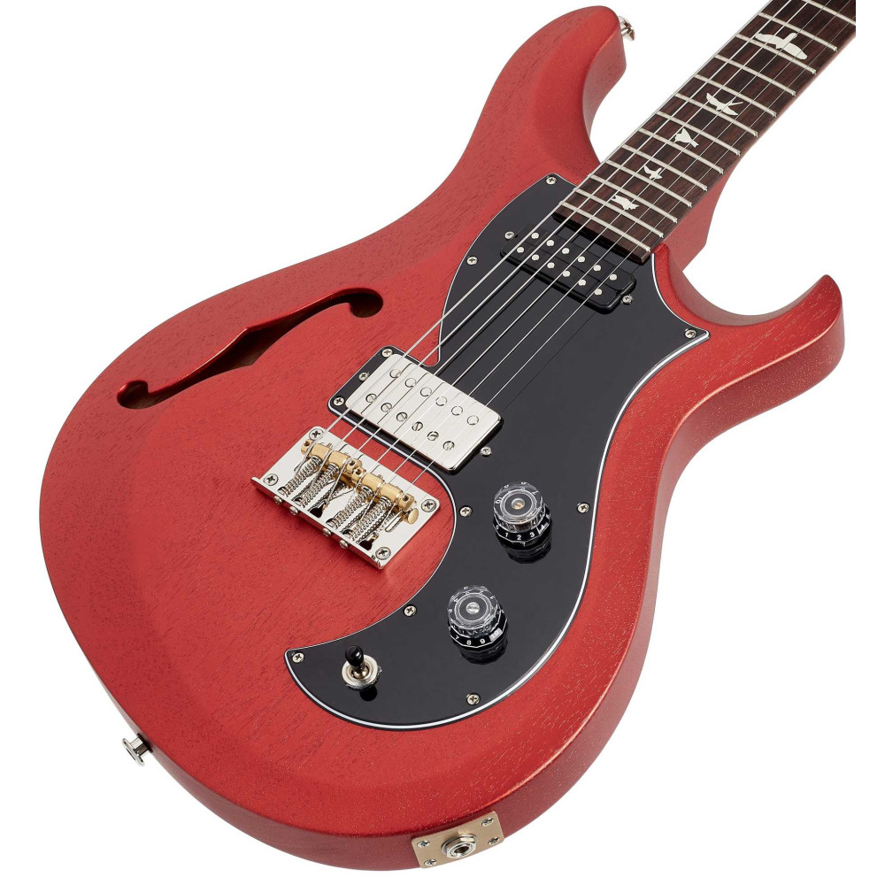 PRS S2 Vela Semi Hollow Satin Red Apple Metallic