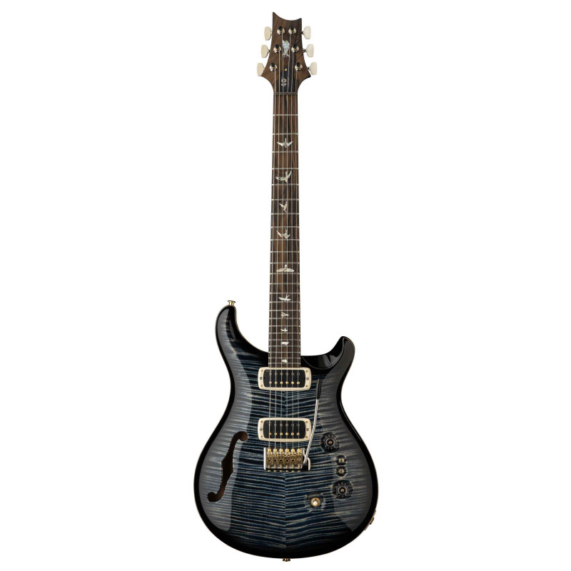 PRS 40th Anniversary Custom 24-08 Semi-Hollow Limited Edition Faded Whale Blue Smokeburst