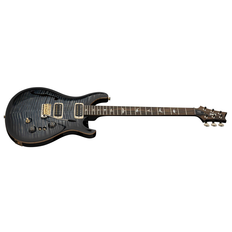PRS 40th Anniversary Custom 24-08 Semi-Hollow Limited Edition Faded Whale Blue Smokeburst
