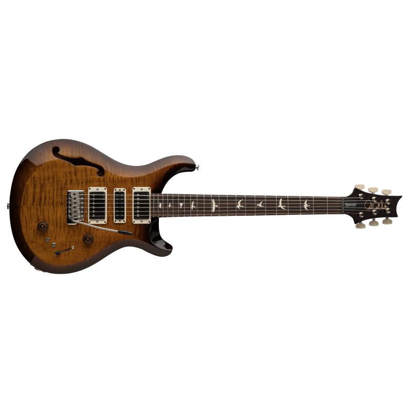 PRS S2 Special Semi-Hollow Black Amber