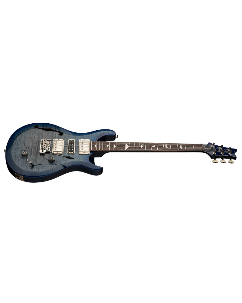 PRS S2 Special Semi-Hollow Faded Gray Black Blue Burst