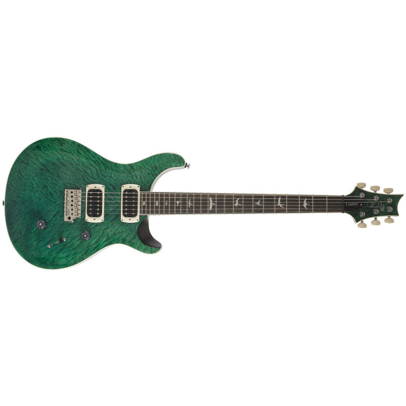 PRS SE Custom 24 Quilt Package Teal Black 2026