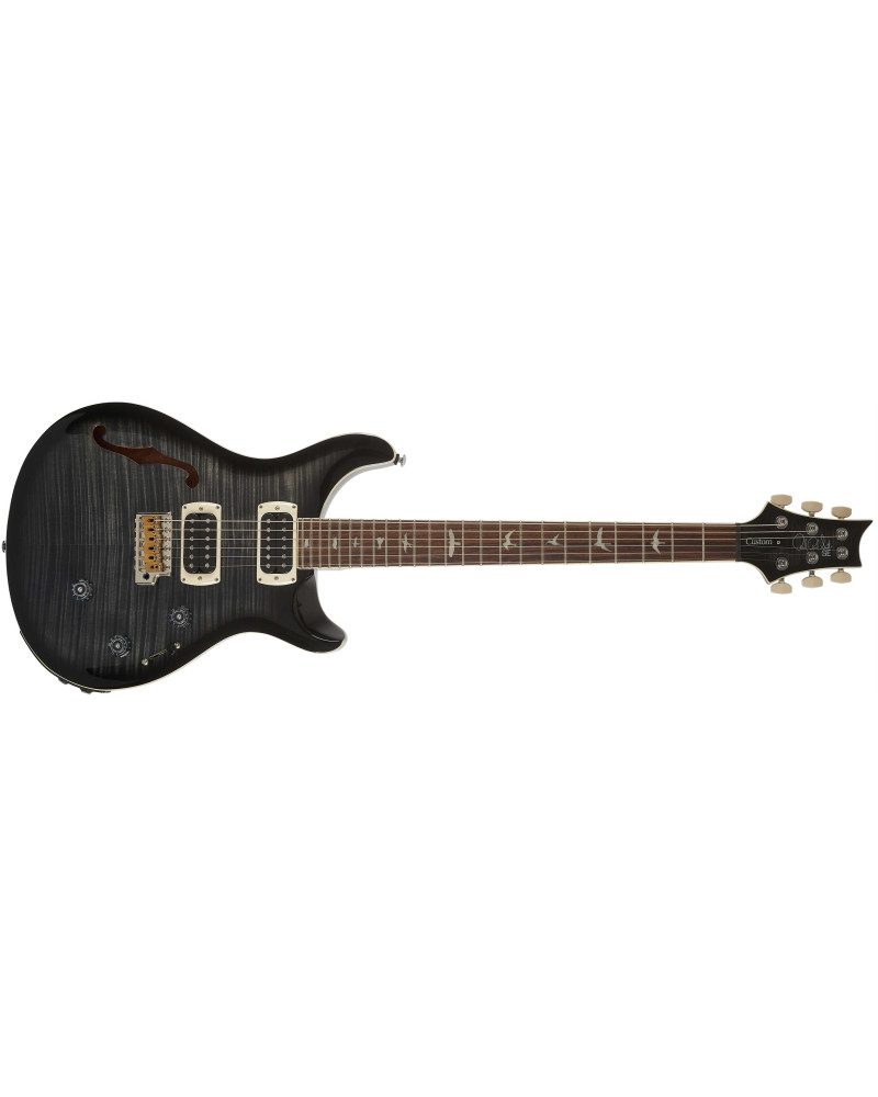 PRS SE Custom 24 Semi-Hollow Piezo Charcoal Burst 2026