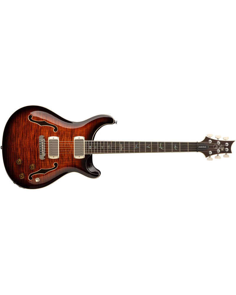 PRS SE Hollowbody II Piezo Orange Tiger Smokeburst 2026