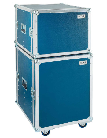 Razzor Cases Swivel case for 2x Aguilar SL112 + rack