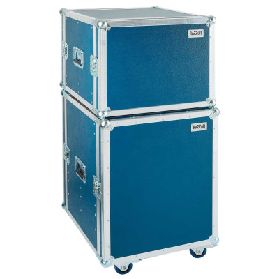 Razzor Cases Swivel case for 2x Aguilar SL112 + rack