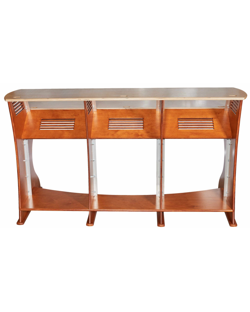 Razzor Cases Studio furniture - Studio table - 3 worktops, 3x 4U + 3x 10U