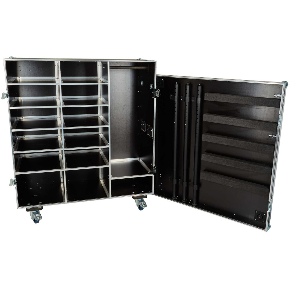 Razzor Cases Transport box for merch in combination with a sales counter