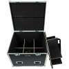 Razzor Cases 12x LED IP PAR 12x12W HCL in two floors of 6 pcs