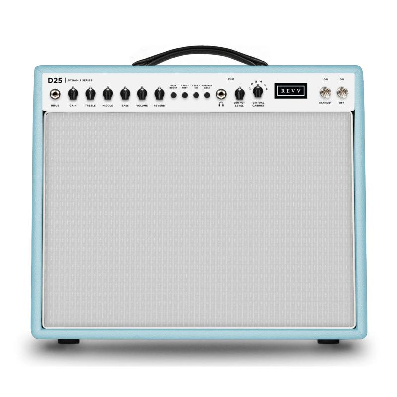 Revv D25, 1x12 Combo Amplifier, Baby Blue