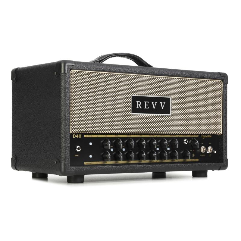 Revv D40 10/40-Watt Tube Head - Black