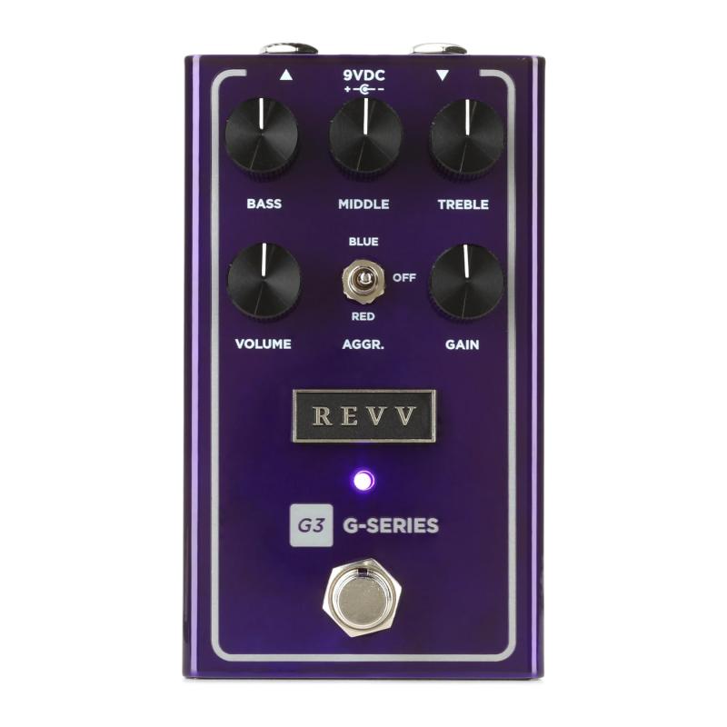 Revv G3 V2 - Preamp/Distortion, Purple Channel