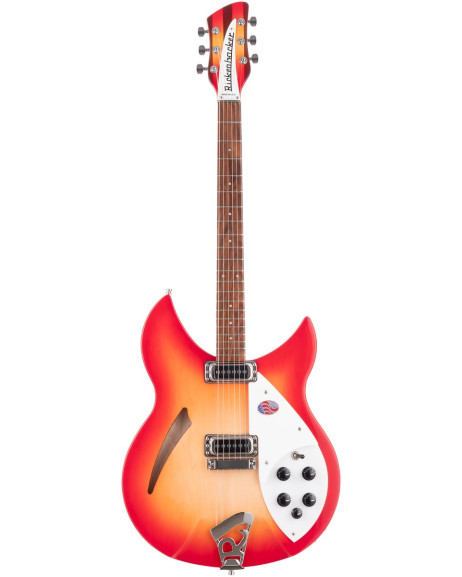 Rickenbacker RN330FG2 Electric Guitar, 330, Fireglo, Case