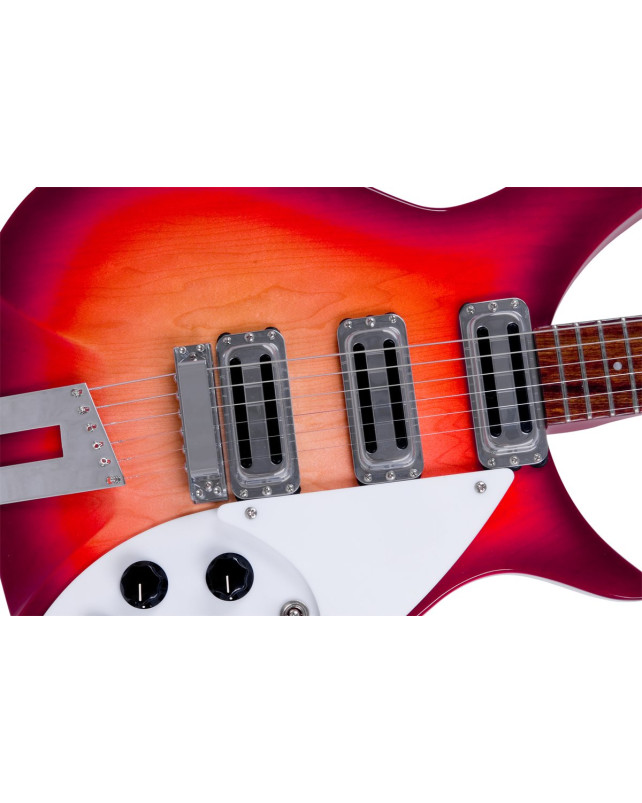 Rickenbacker RN350V63FG2 Electric Guitar, 350V63, Liverpool, Fireglo, Case