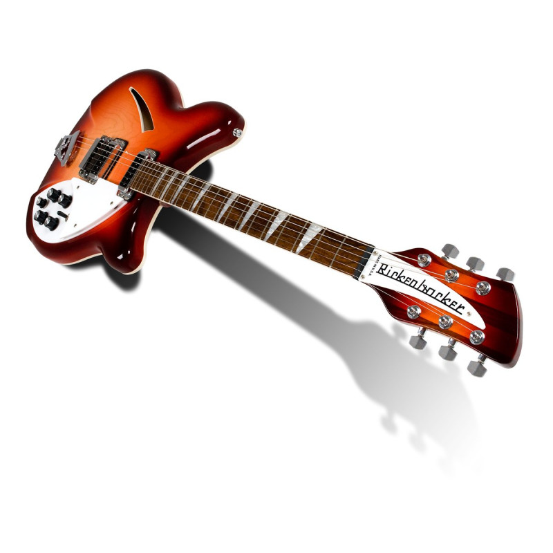 Rickenbacker RN360FG2 Electric Guitar, 360, Fireglo, Case