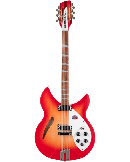 Rickenbacker RN3612C63F2 Electric Guitar, 360/12C63, Fireglo, 12-string, Case