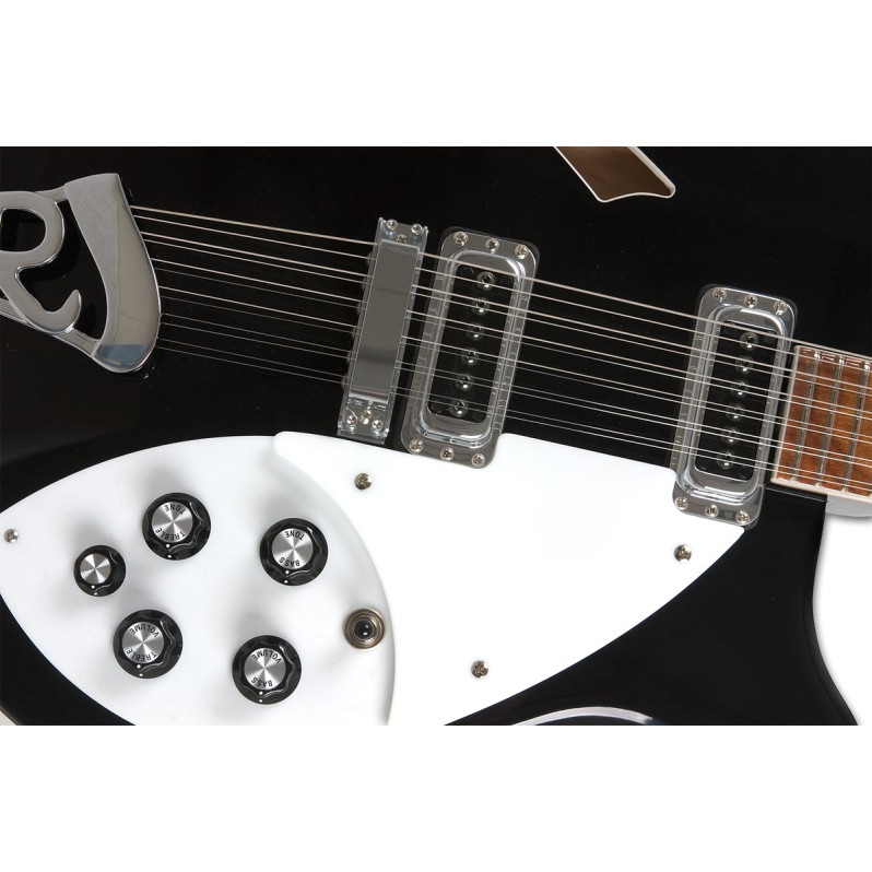 Rickenbacker RN3612JG2 Electric Guitar, 360/12, Jetglo, 12-string, Case