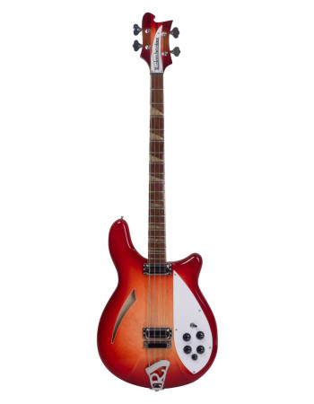 Rickenbacker RN4005VFG Bass Guitar, 4005V, Semi-Acoustic Body, Stereo, Fireglo