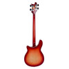 Rickenbacker RN4005VFG Bass Guitar, 4005V, Semi-Acoustic Body, Stereo, Fireglo