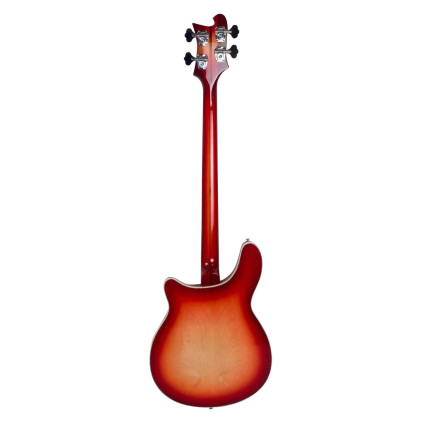 Rickenbacker RN4005VFG Bass Guitar, 4005V, Semi-Acoustic Body, Stereo, Fireglo