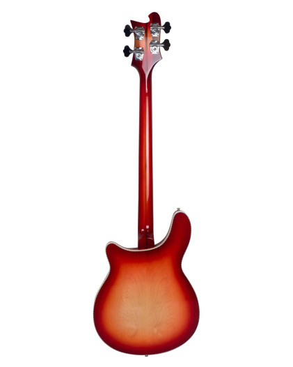 Rickenbacker RN4005VFG Bass Guitar, 4005V, Semi-Acoustic Body, Stereo, Fireglo