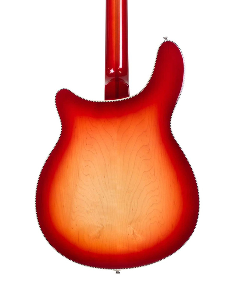 Rickenbacker RN4005VFG Bass Guitar, 4005V, Semi-Acoustic Body, Stereo, Fireglo
