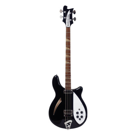 Rickenbacker RN4005VJG Bass Guitar, 4005V, Semi-Acoustic Body, Stereo, Jetglo