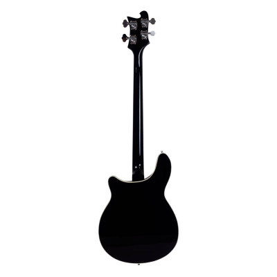 Rickenbacker RN4005VJG Bass Guitar, 4005V, Semi-Acoustic Body, Stereo, Jetglo