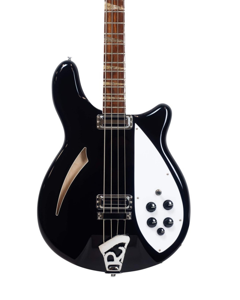 Rickenbacker RN4005VJG Bass Guitar, 4005V, Semi-Acoustic Body, Stereo, Jetglo