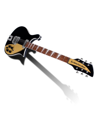 Rickenbacker RN660JG2 Electric Guitar, 660, Jetglo, Case