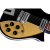 Rickenbacker RN660JG2 Electric Guitar, 660, Jetglo, Case