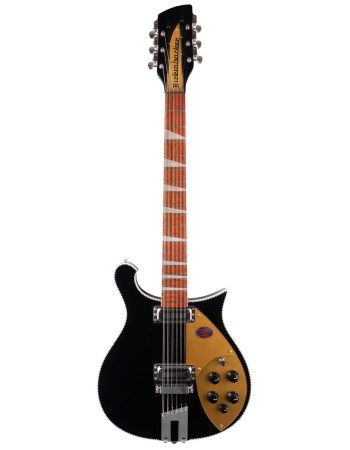 Rickenbacker RN6612JG2 Electric Guitar, 660/12, Jetglo, 12-string, Case