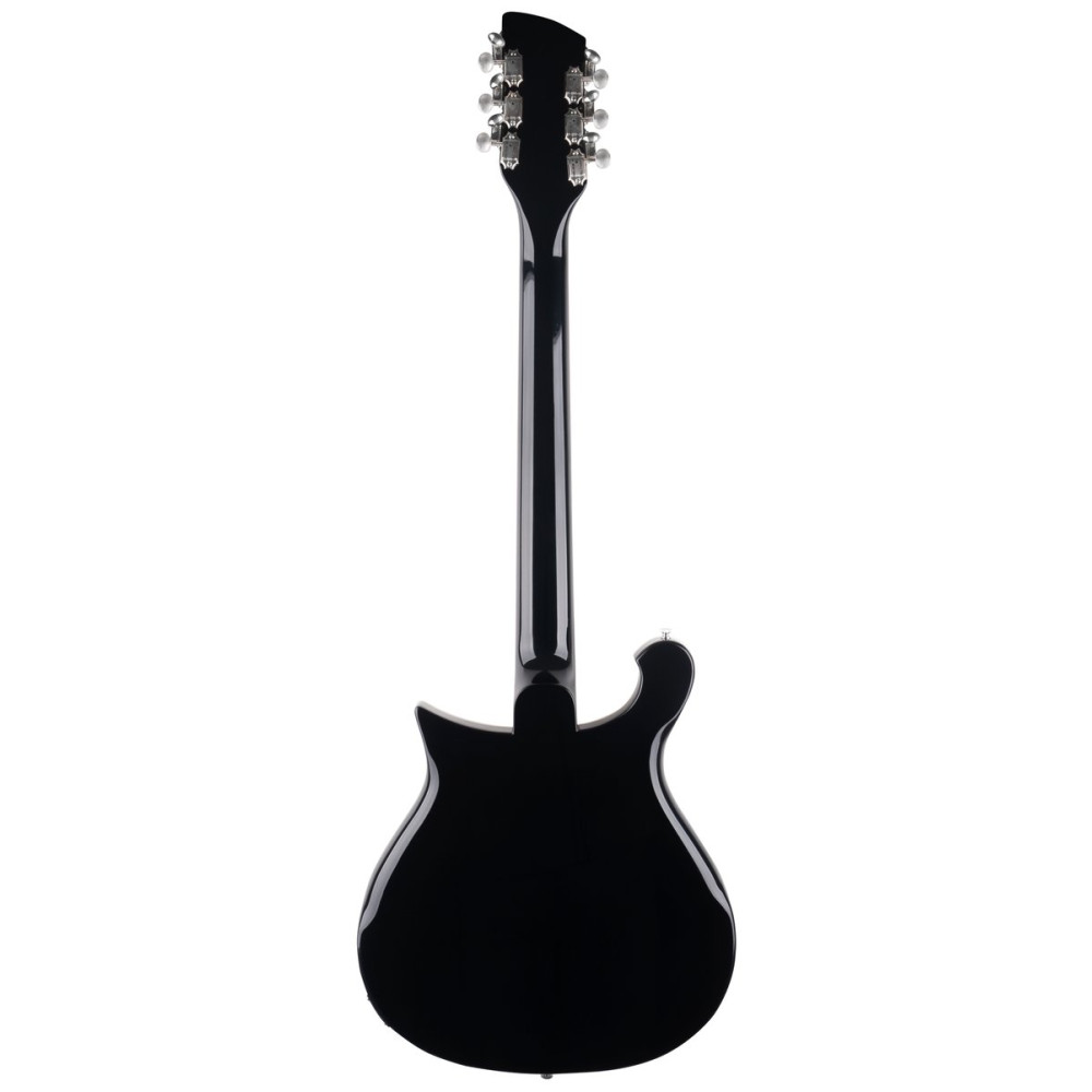 Rickenbacker RN6612JG2 Electric Guitar, 660/12, Jetglo, 12-string, Case